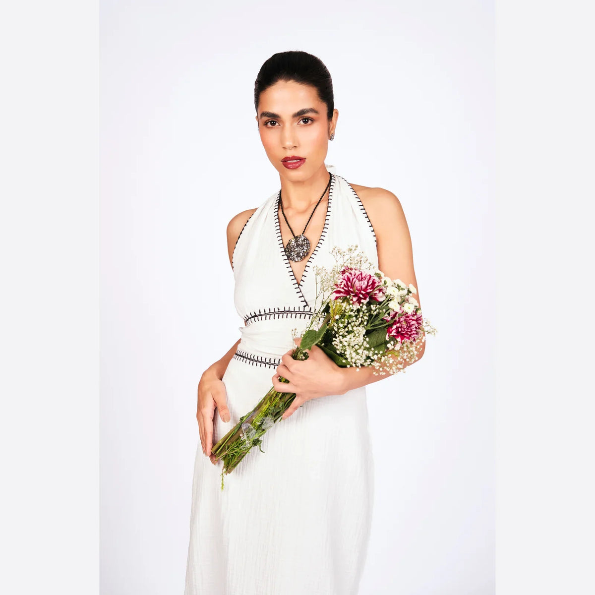 Eclipse Halter Maxi Dress