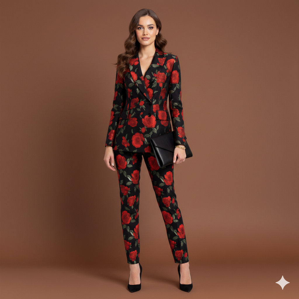 Aromasia The Scarlet Ensemble - Handcrafted Garment