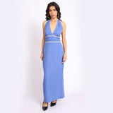 Eclipse Halter Maxi Dress