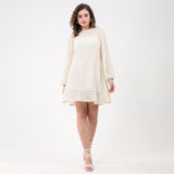 Aromasia Aurora Lace Short Dress - Handcrafted variable
