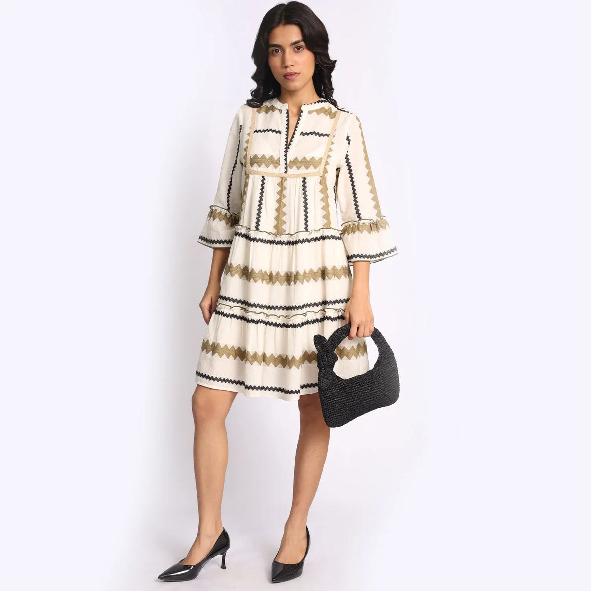 Aromasia Dune Song Dress - Handcrafted Garment