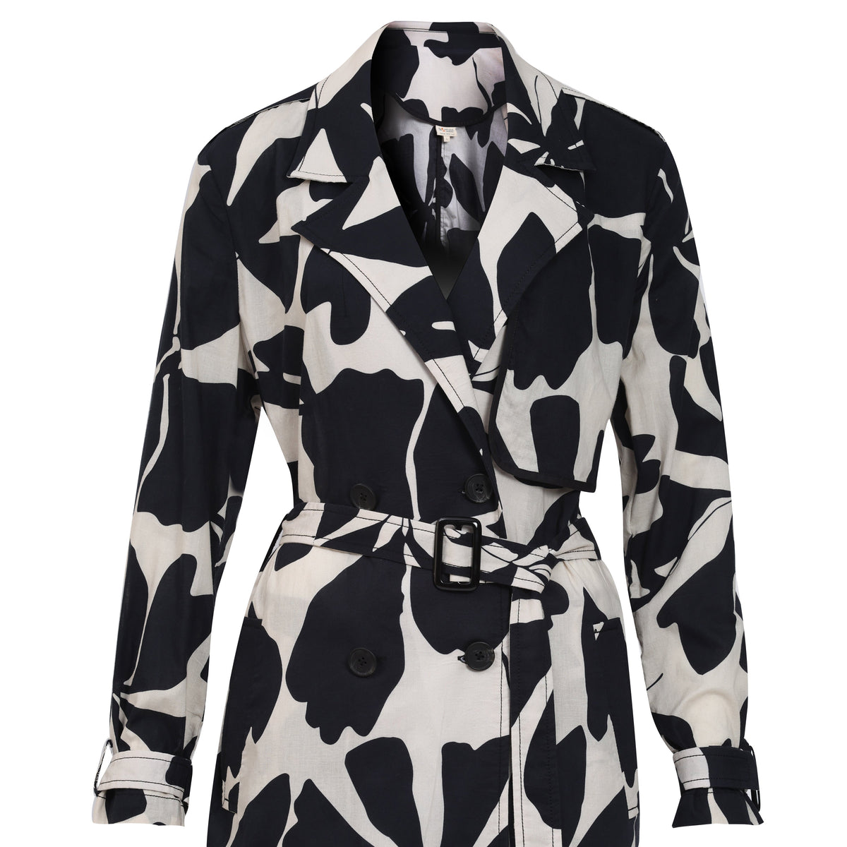 Ink & Ivory Trench Coat