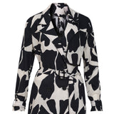 Ink & Ivory Trench Coat