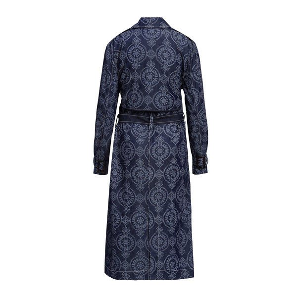 Mandala Trench Coat