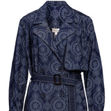 Mandala Trench Coat