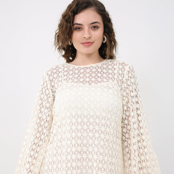 Aurora Lace Short Dress