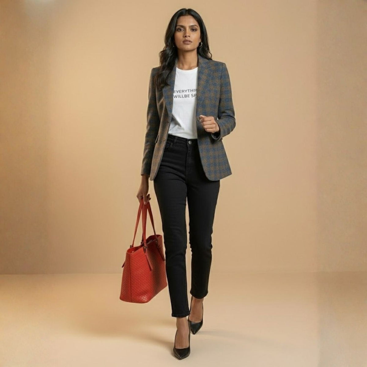 Aromasia Terra Blazer - Handcrafted Garment