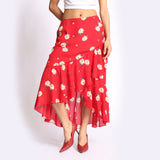 Aromasia Naaz Ruffle Skirt - Handcrafted variable