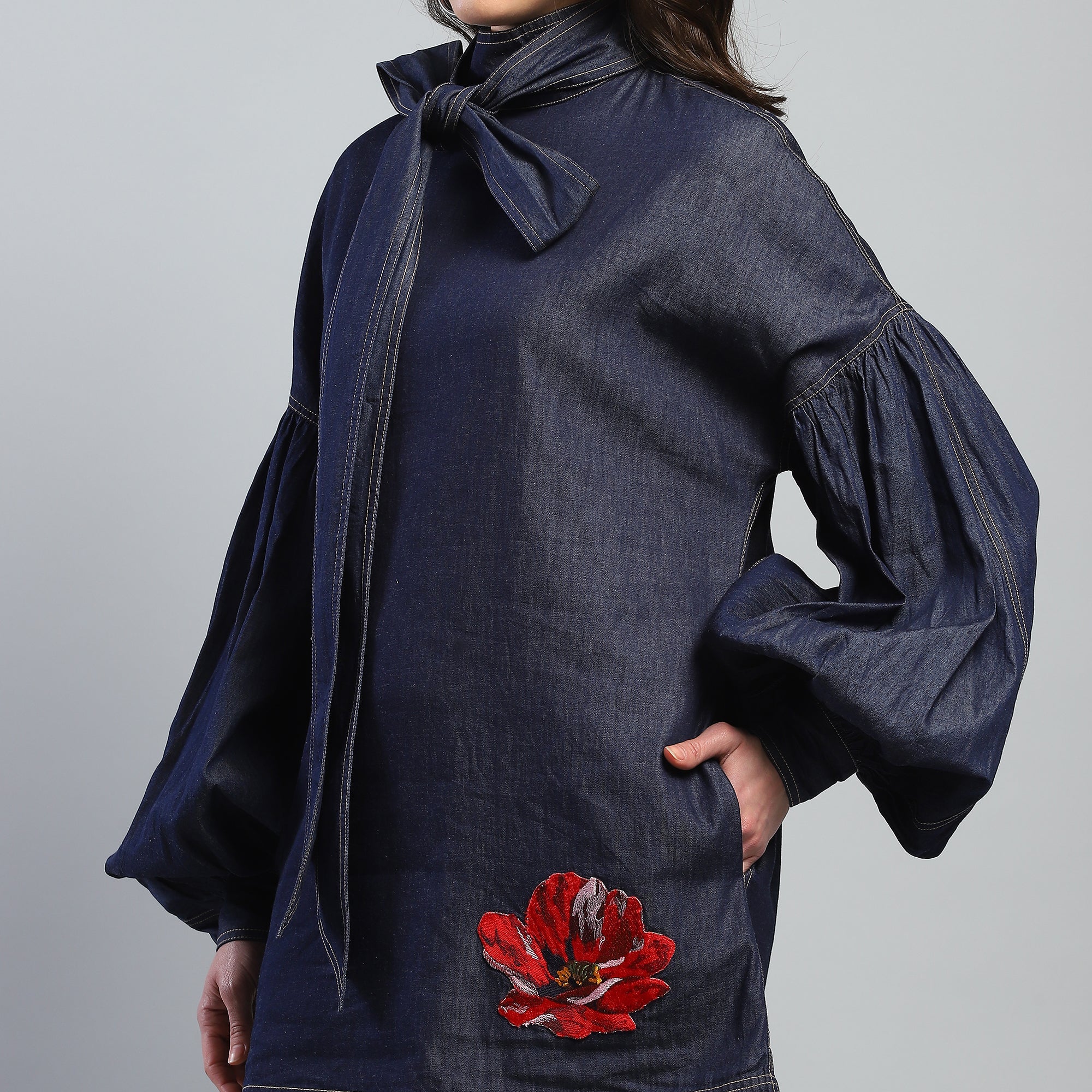 Indigo Empress Dress