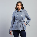 Aromasia The Modern Mariner Trench - Handcrafted Garment